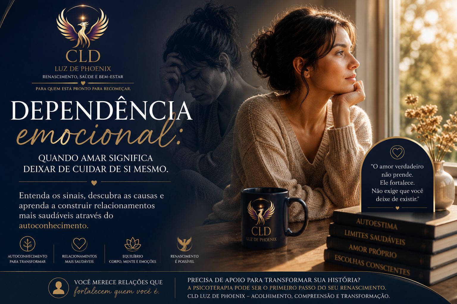 Dependência emocional: quando amar significa deixar de cuidar de si mesmo